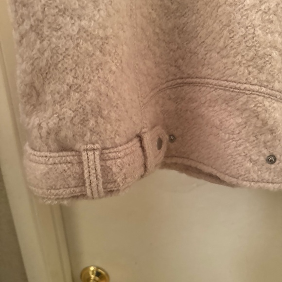 Anthropologie longline Moto Jacket sz m - Picture 12 of 13